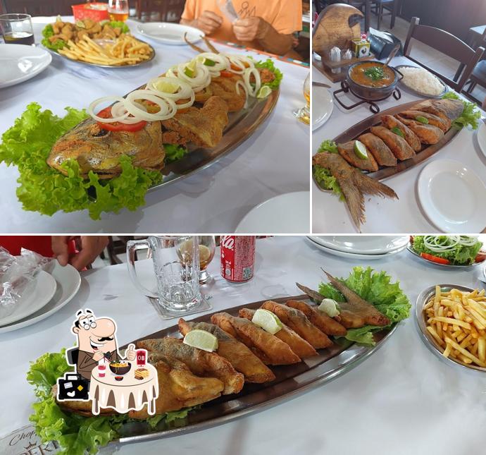 Peixe frito em Restaurante Estrela do Mar Saquarema