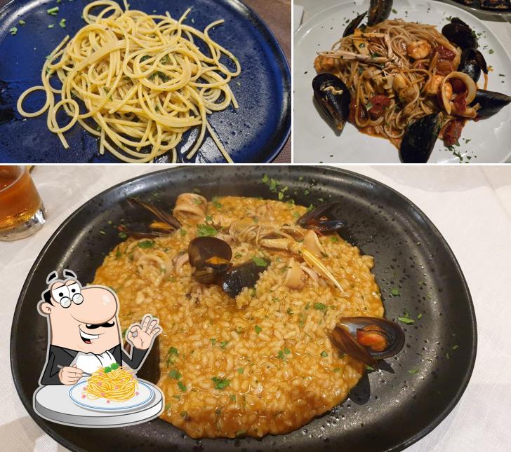 Spaghetti alla carbonara al Ristorante Pizzeria le Rissete