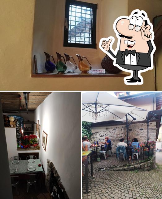 Gli interni di Trattoria Del Viandante
