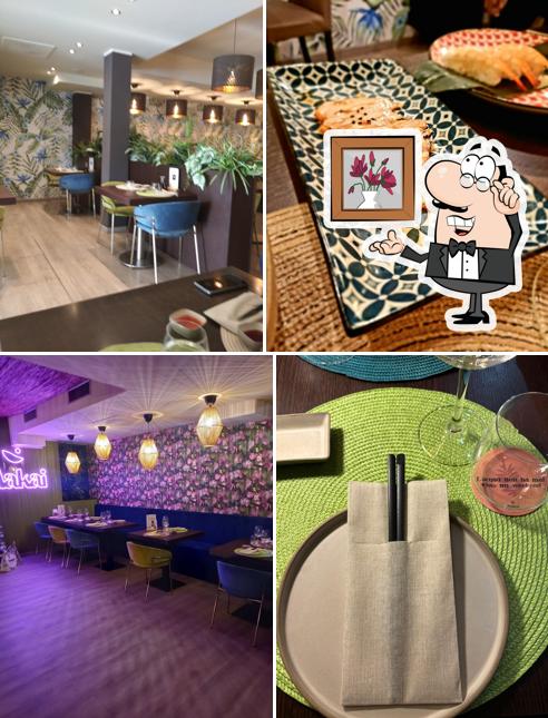 Gli interni di Makai Uramakeria & Sushi