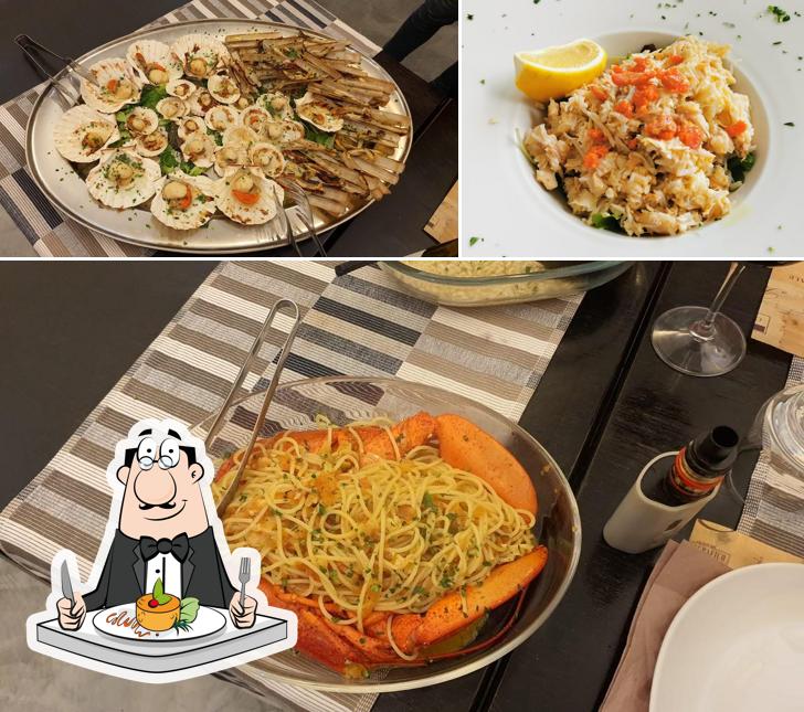 Cibo al Ristorante Ai do Fradei