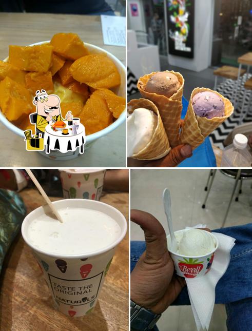 Food at Naturals Ice Cream