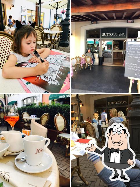 Gli interni di Sutto Caffè