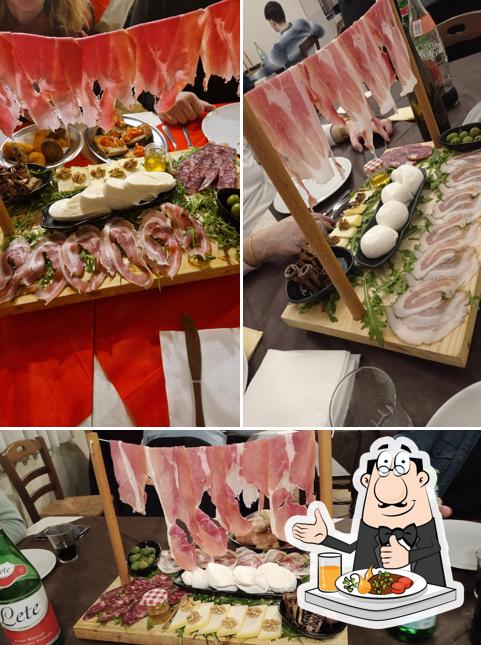 Antipasto al Trattoria Pizzeria Il Vicoletto