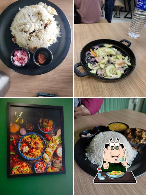 Food at ZAD Restaurant