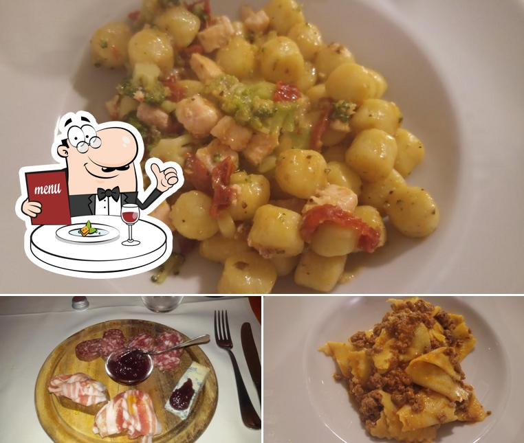 Platti al Ristorante Antica Osteria Ai Vini