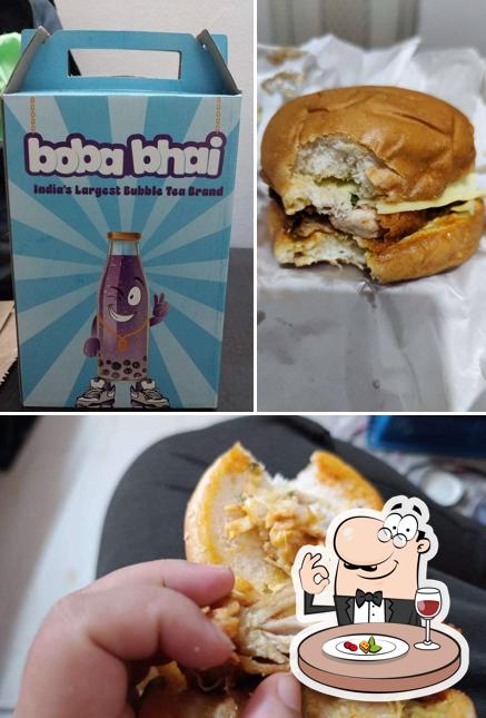 Food at Boba bhai - Bubble Tea & Korean Street Food
