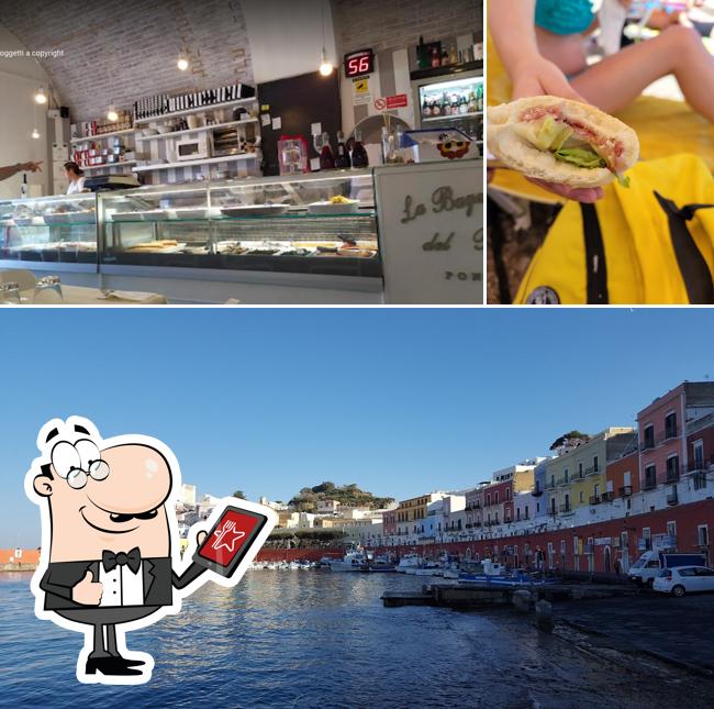 Goditi la vista dagli esterni di La Baguetteria del Porto