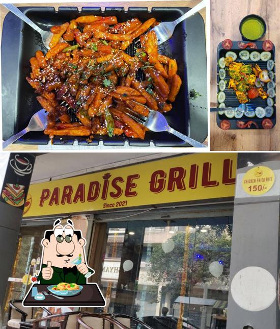 The restaurant's food and exterior