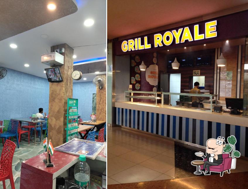 Take a seat at one of the tables at ROYAL BIRYANI