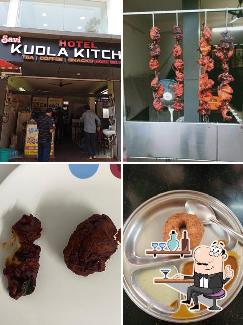 The interior of Savi Kudla Kitchen