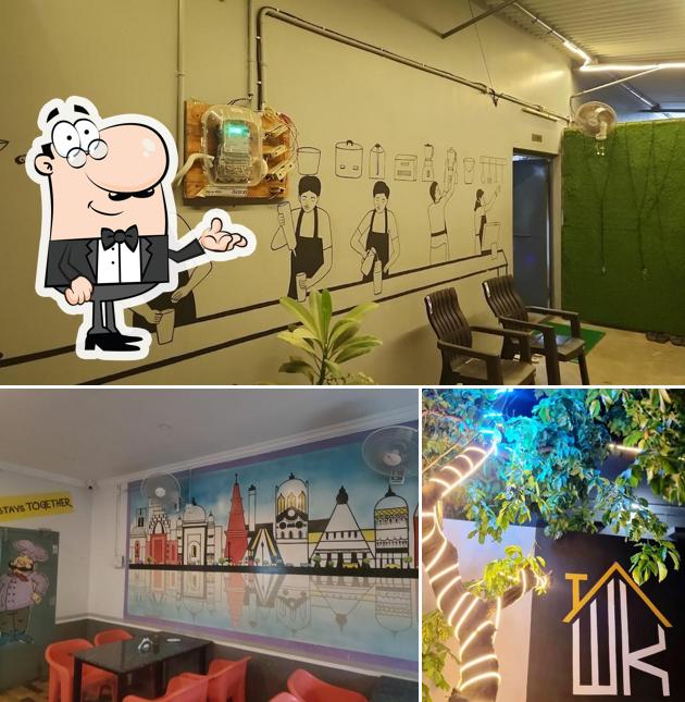 The interior of The Warehouse Kitchen