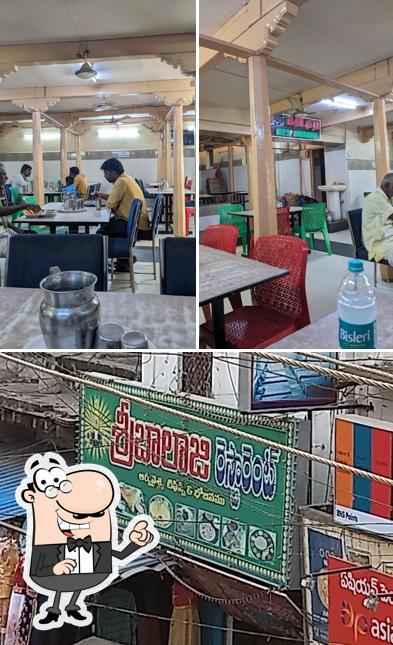 The interior of Sri Balaji Restaurant