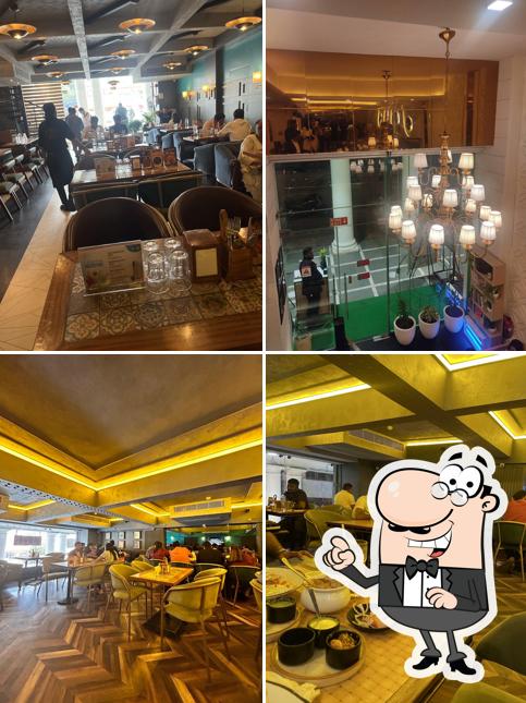 Check out how Sandoz Restaurant - L Block, CP looks inside
