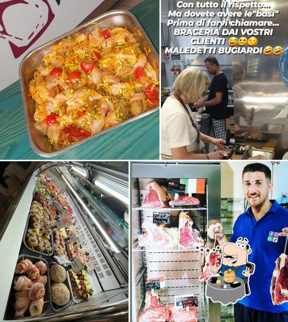 Platti al Braceria Da Gino