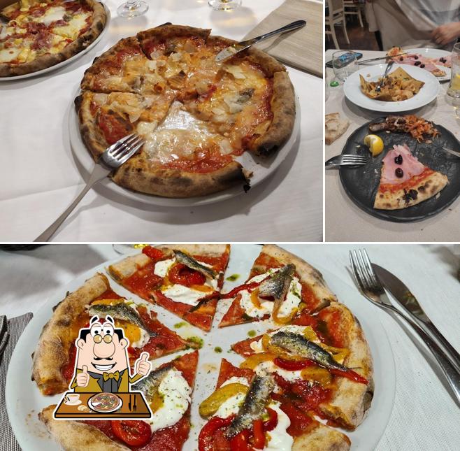 Ordina tra le molte varianti di pizza