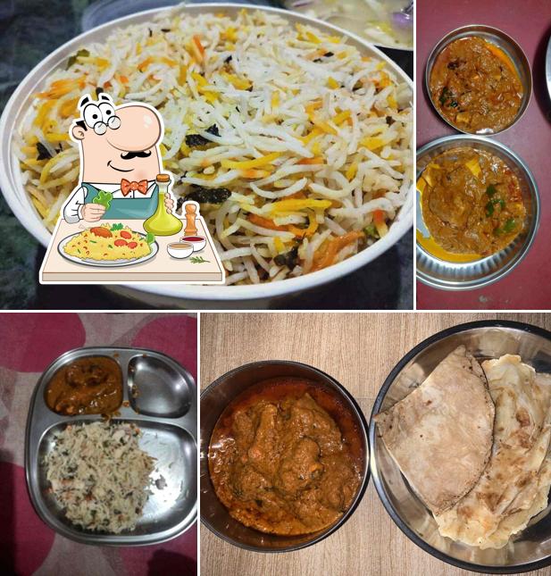 Food at Biryani Joint