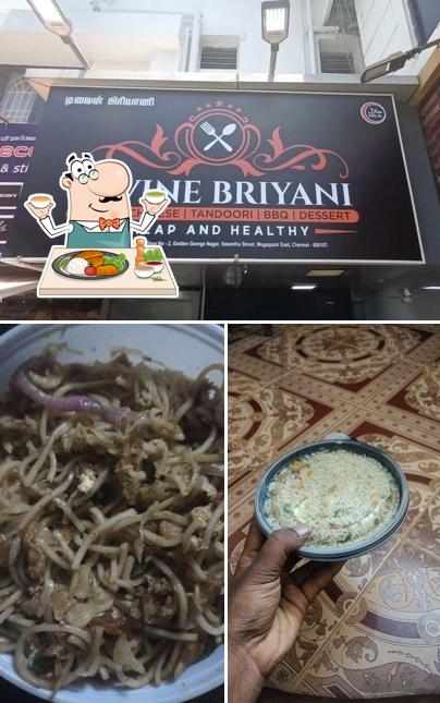 DIVINE BRIYANI is distinguished by food and beverage