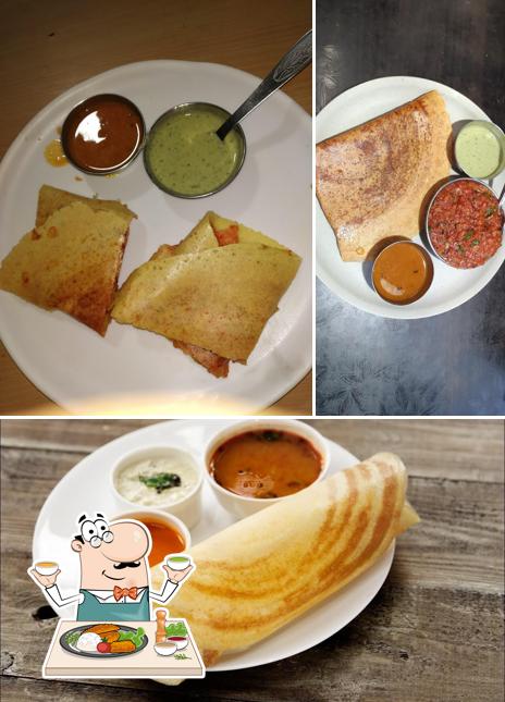 Masala dosa at Rajan Snacks