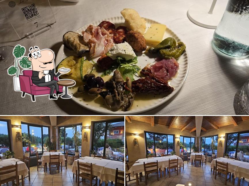 La Locanda si caratterizza per la interni e cibo