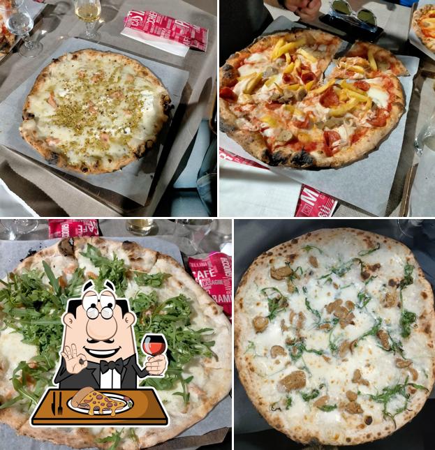 Ordina tra le molte varianti di pizza