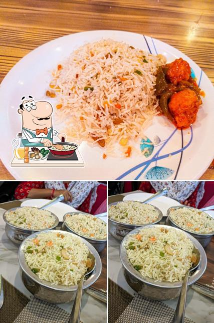 Fried rice at Panthashala Restaurant