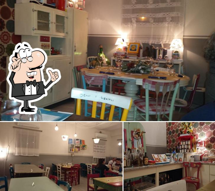 Gli interni di Centimetro Zero - Locanda Del Terzo Settore