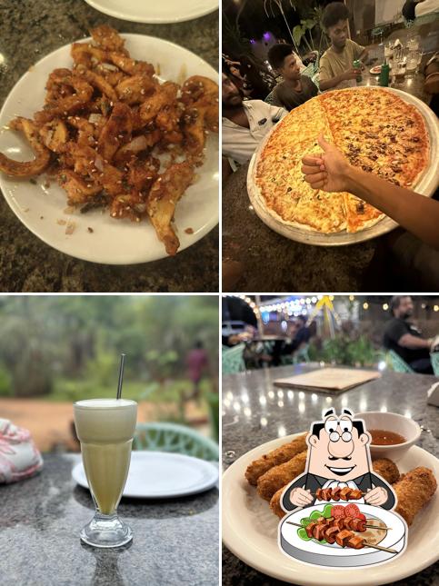 Food at The Urban Cafe Auroville