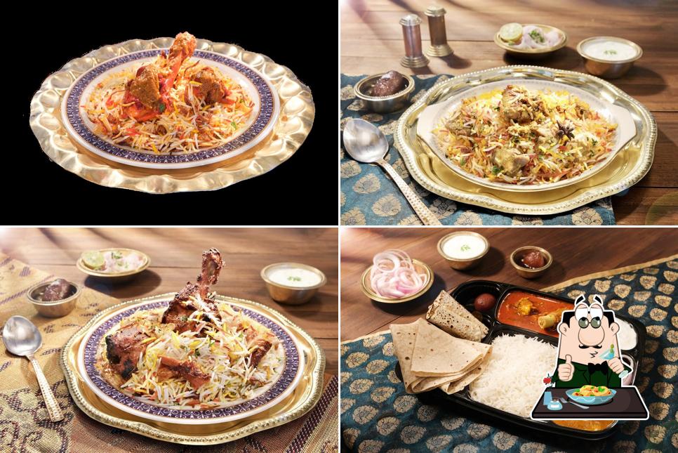 Food at Maharashtra biryani (Javed biryani) corner