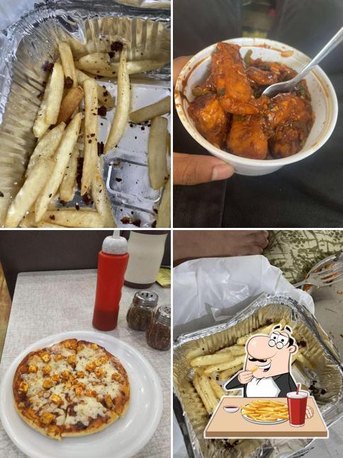French fries at New Jawahar Restaurant