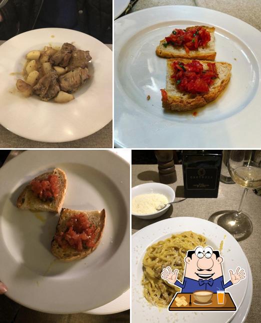 Platti al Osteria del Sostegno