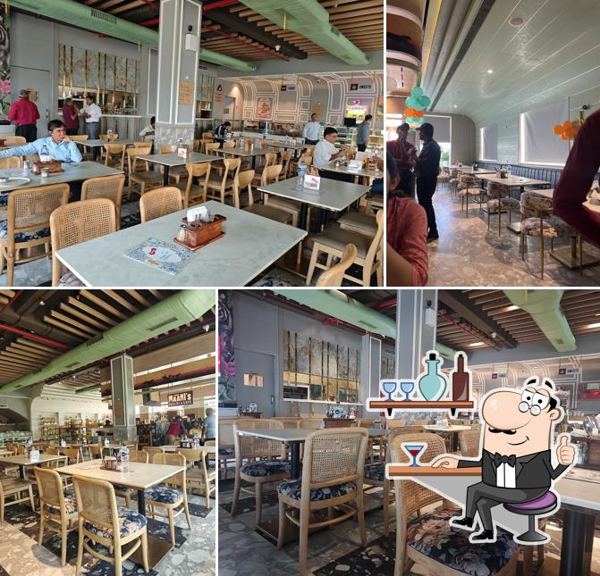 The interior of Kundan's Gajraula UP