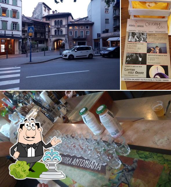 Gli esterni di Osteria Galasso