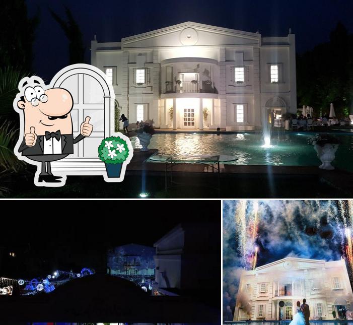La parte esterna è una caratteristica importante di Villa ReNoir Ristorante
