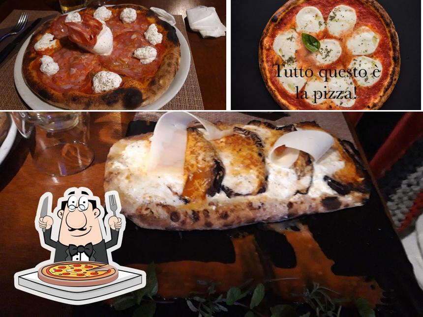 Prenditi tra le molte varianti di pizza