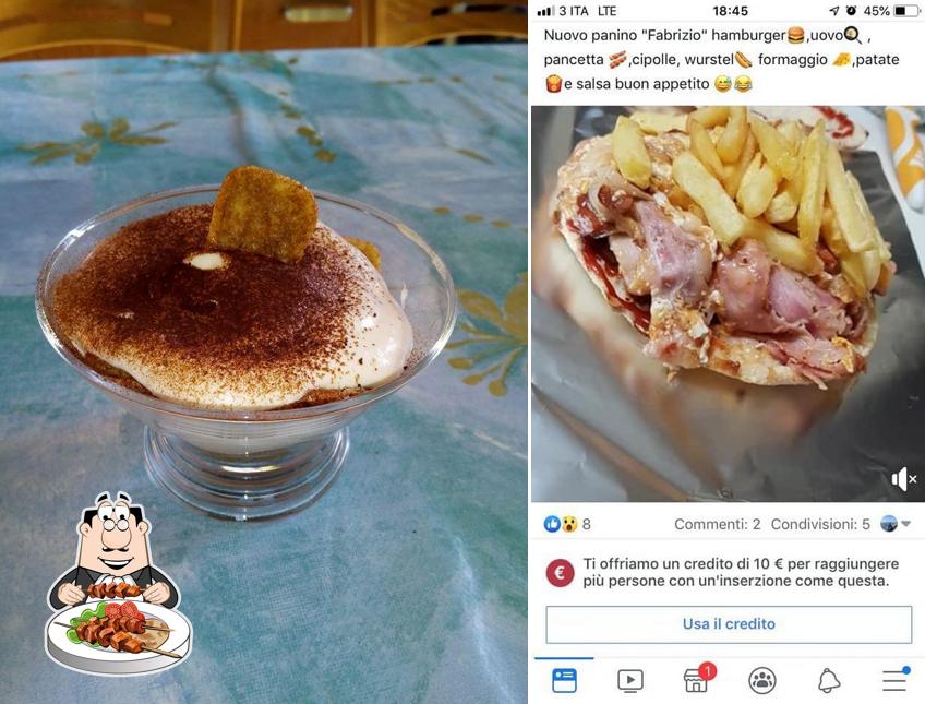 Cibo al Pizzeria Strapizzami