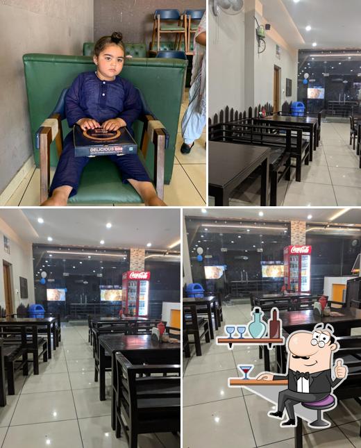 The interior of Delicious bite mahilpur