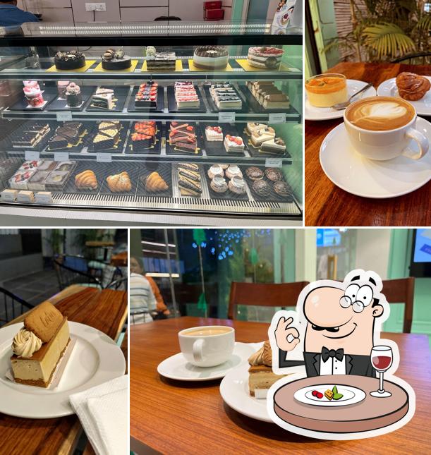 Food at La Farine patisserie and cafe