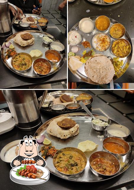 Food at Saidarshan Dining Hall