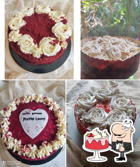 Red velvet cake at The Artisan Crust