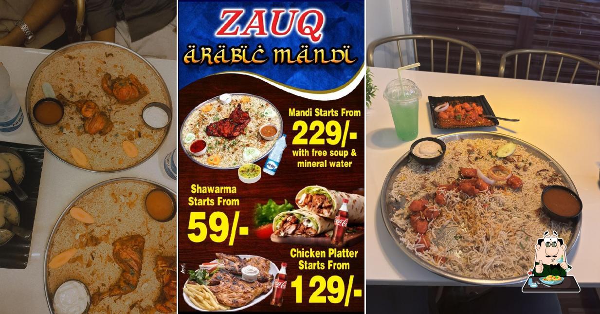 Food at ZAUQ ARABIAN MANDI
