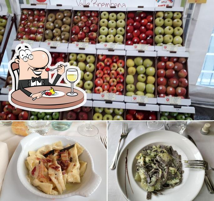 Cibo al Albergo Ristorante Piazza Brembana