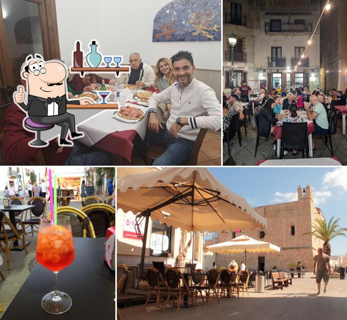 The interior of Pizzeria Aleci