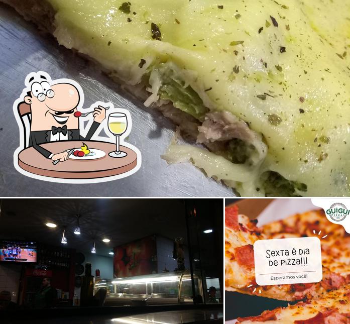 Platos en Guigui Pizzas