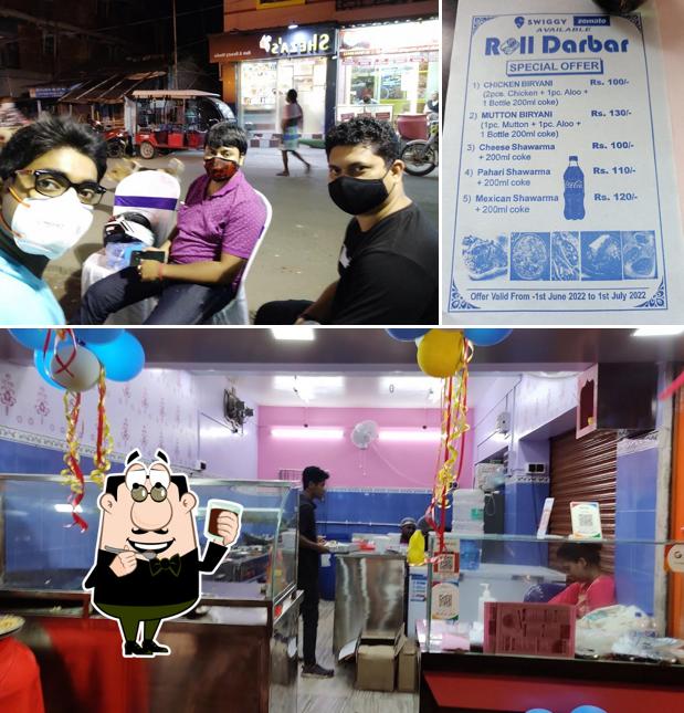 Enjoy a drink at Roll Darbar