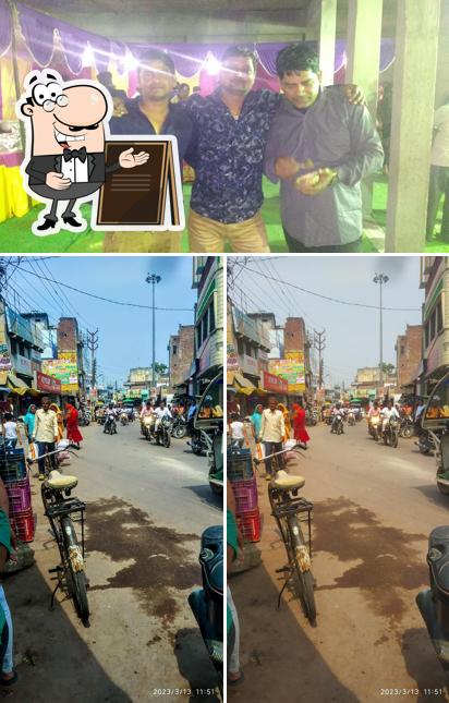 The exterior of Upvan Restaurant Nawab Bazar Rudauli