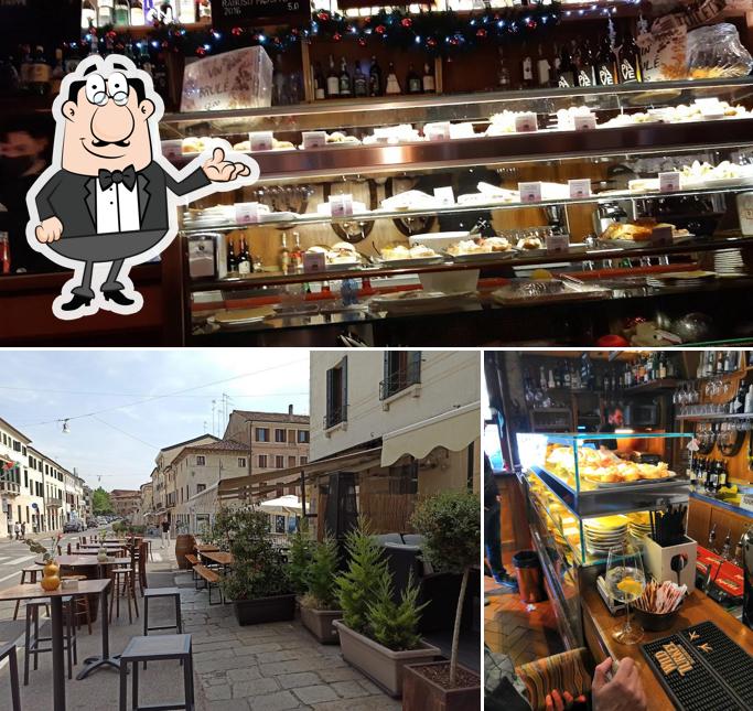 Gli interni di Antica Osteria Al Botegon
