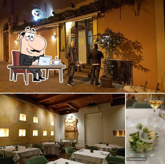 Dai un'occhiata agli interni di Trattoria Battibecco