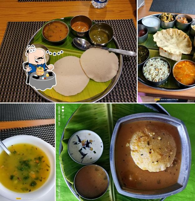 Food at Avakaya Restaurant