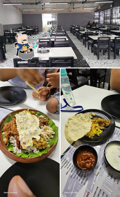 The restaurant's food and interior